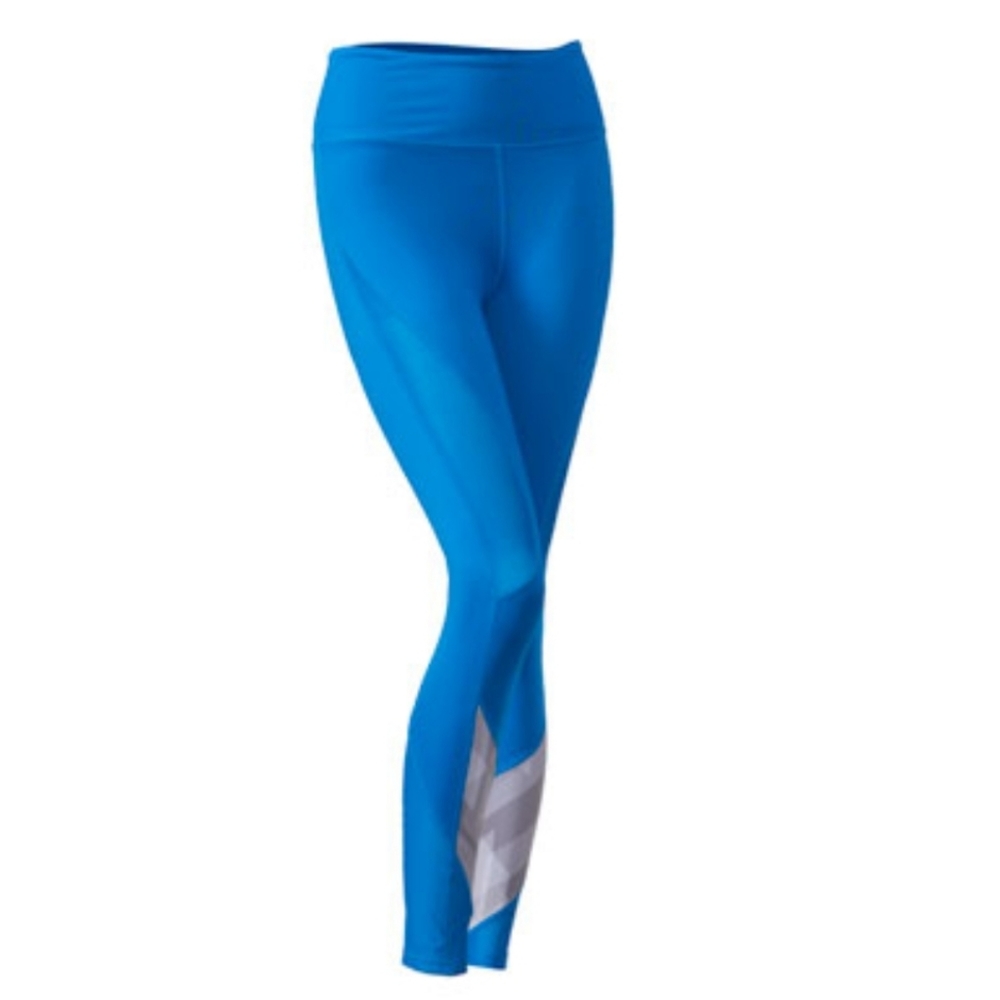 Orangetheory Mesh Panel blue Leggings